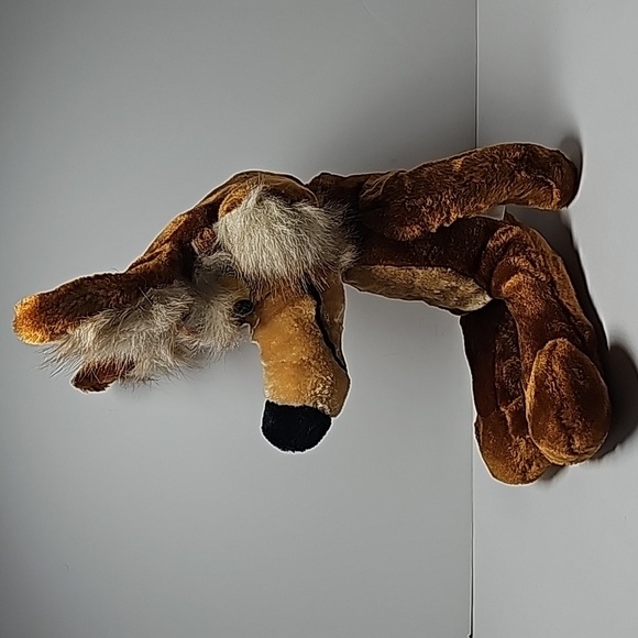 VTG Wile E. Coyote Plush Stuffed Animal 1992 Mighty Star Looney Tunes Warner Bro - Picture 2 of 16